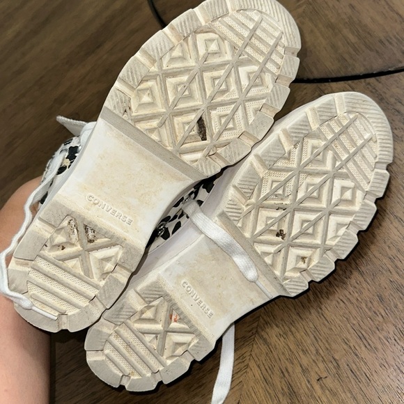 Converse Chuck Taylor All Star Leopard Lugged Platform High Top Canvas Womens 6 - Picture 10 of 12